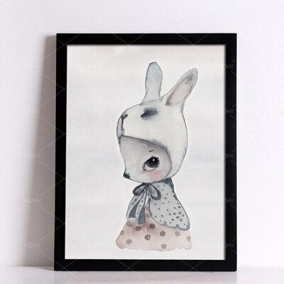 Rabbit Wall Canvas