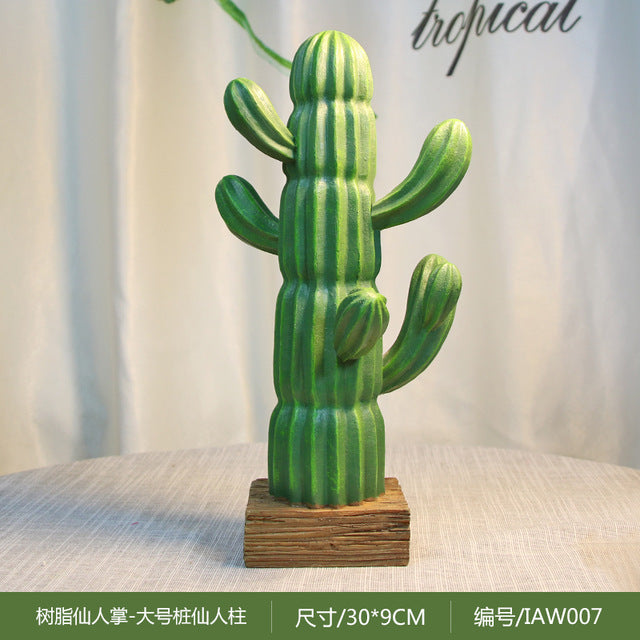 Cactus Figurine Home Decoration