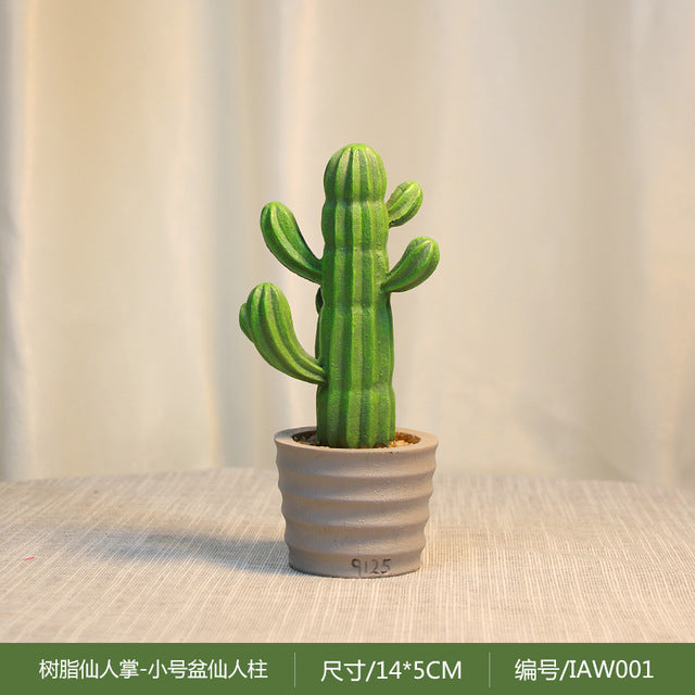 Cactus Figurine Home Decoration
