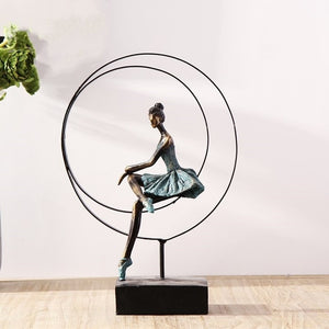 Ballet Girl Figure Home Decoration