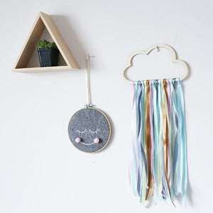 Clouds Wool Tassels Wall Decoration Room For Kids