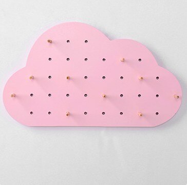 Wood Cloud Multifunctional Hole Rack Pegboard