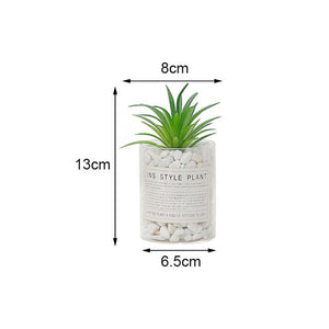 Artificial Cactus Vase