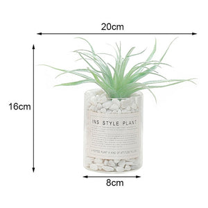 Artificial Cactus Vase